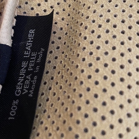 GUCCI TOM FORD PERFORATED LAMBSKIN LIGHTWEIGHT LEATHER DUSTER SIZE 10/ 44 IT - Picture 12 of 12